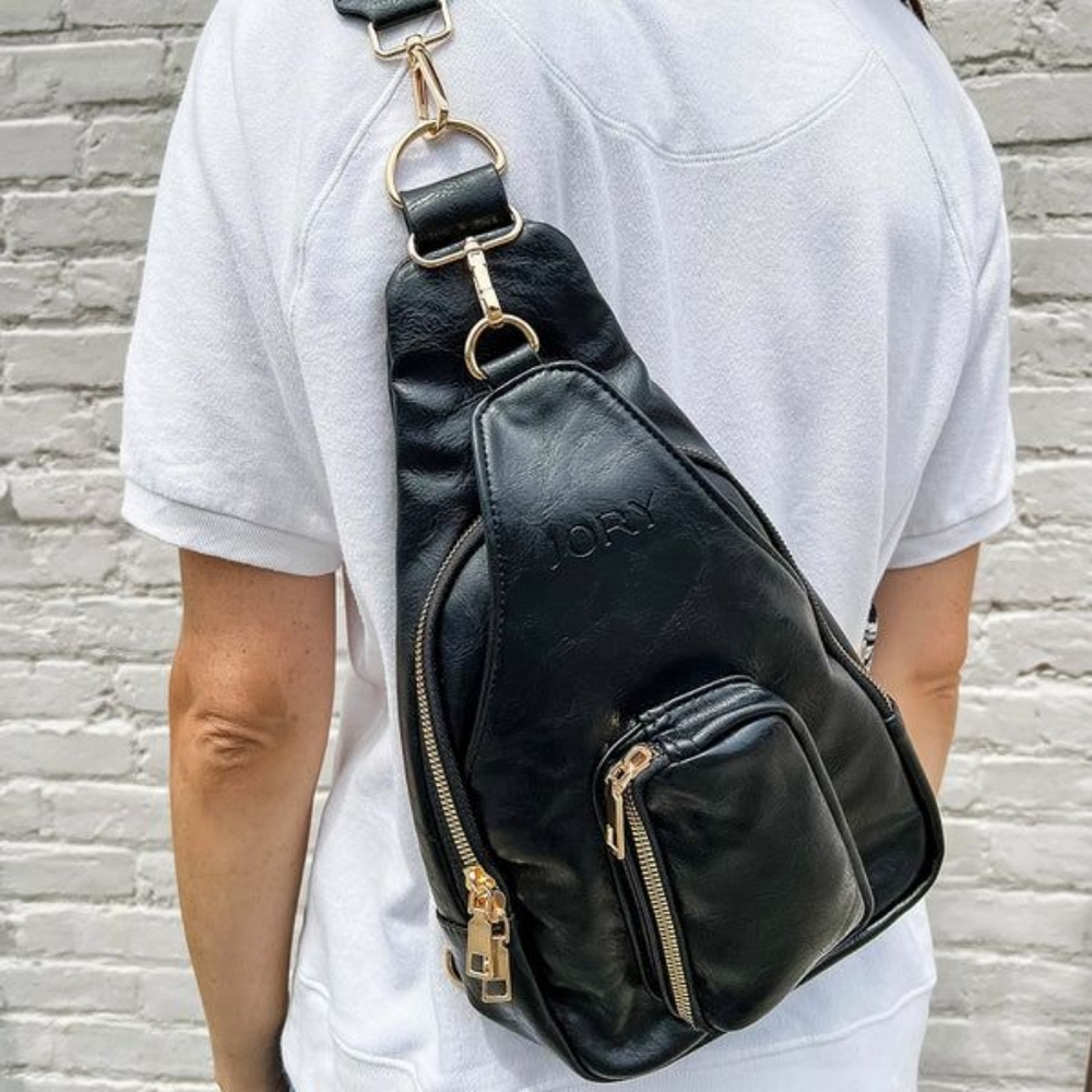 JORY | Hailey Crossbody Sling Bag | Vegan Leather